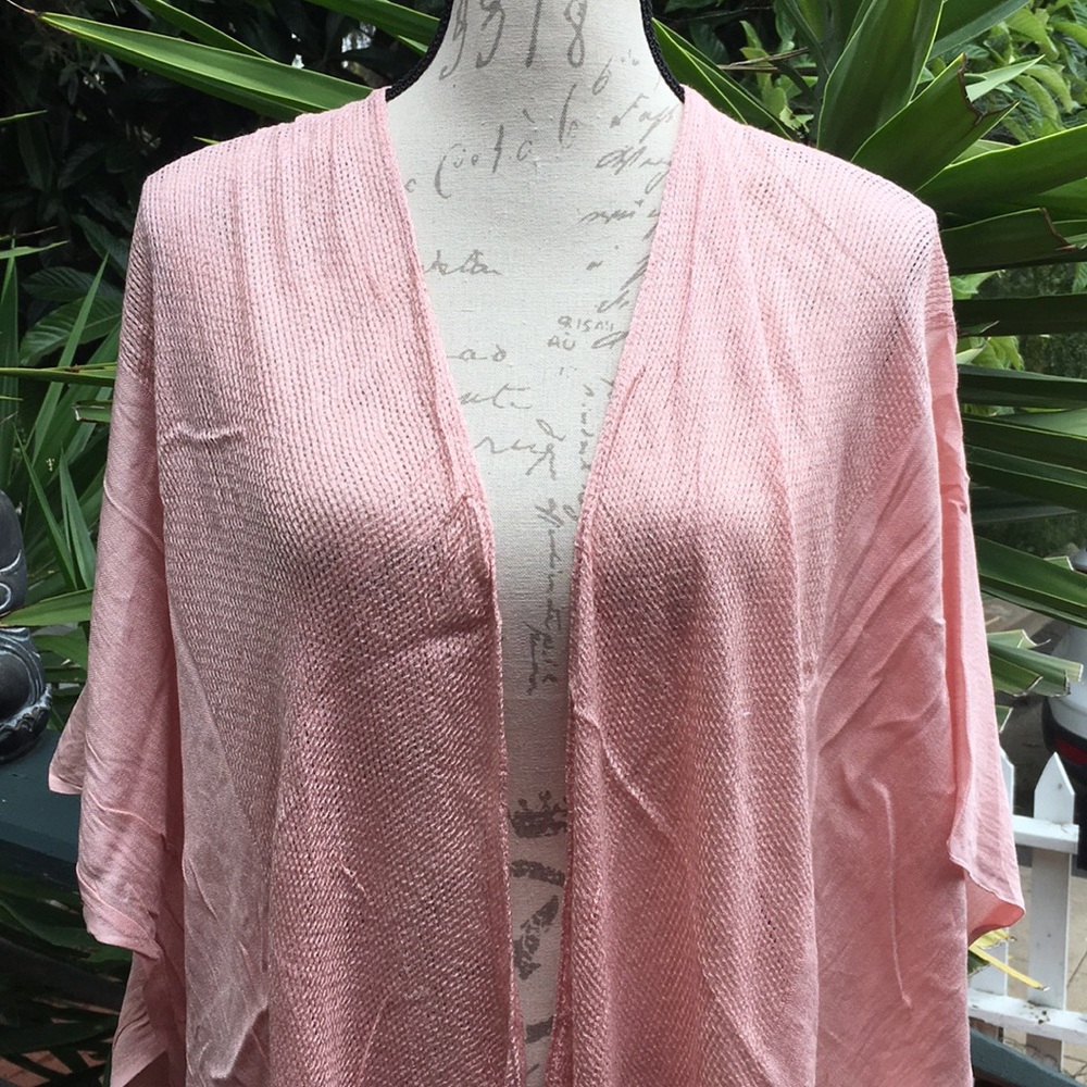 New! Blush Pink K i m o n o - Picture 4 of 7